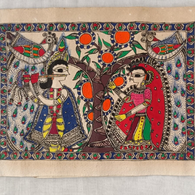 Decorative Hand Embroidery Artwork – Traditional Thread Craft